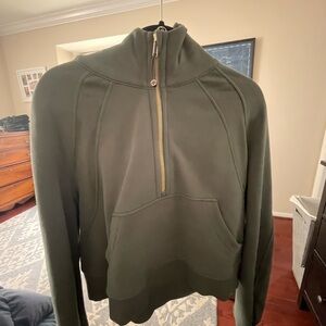 Scuba Oversized Half-Zip Hoodie
